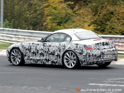 2009 BMW Z4 Spy photos