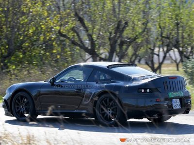 New Porsche 911 – Spy photos