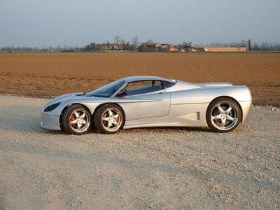 2009: Covini C6W amazing car prototype
