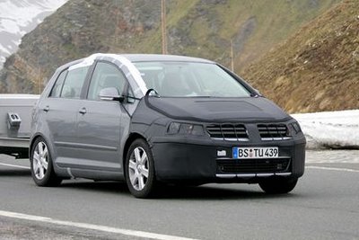 New Volkswagen Golf Plus with facelift