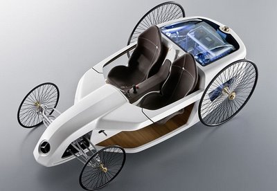 Prehistoric Mercedes Benz car concept