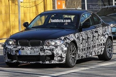 BMW M1 production body test car on and around Nurburgring