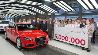 Five-million Audi A4 leaves the assembly line in Ingolstadt