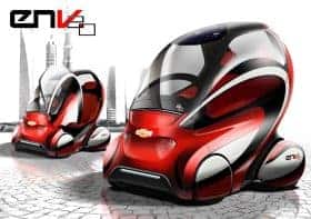 GM Shows Chevrolet EN-V 2.0 Mobility Concept Vehicle