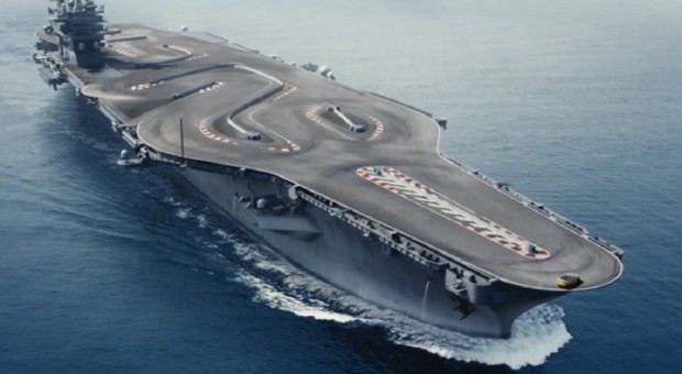 BMW M4 Coupé. Aircraft Carrier drift …