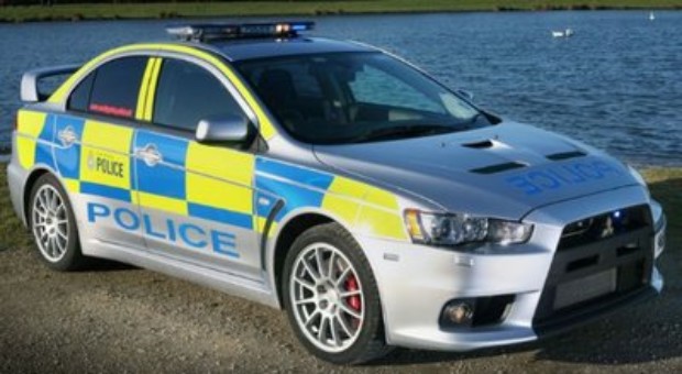 New Police car: Lancer Evo X