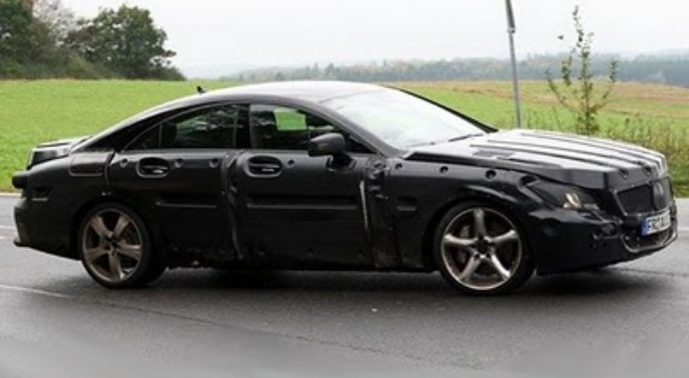 2011 Mercedes Benz CLS AMG Spied Completely