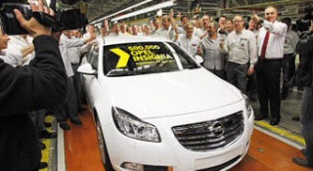 500,000th Opel Insignia Built at Rüsselsheim