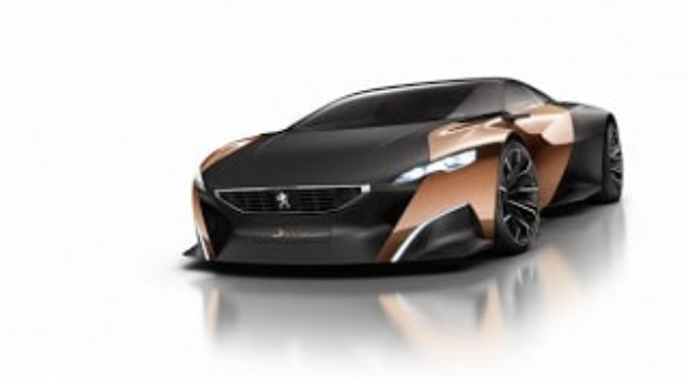 2012 Paris Motor Show – Peugeot Onyx – All-new Peugeot Onyx concept revealed as a hybrid sports-car