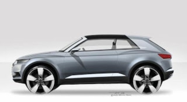 2012 Paris Motor Show – All-new Audi crosslane coupé concept car