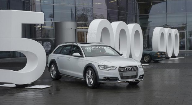 Five million Audi quattro drive systems