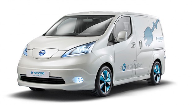 Nissan Starts Field Testing 100% Electric Compact Van, e-NV200