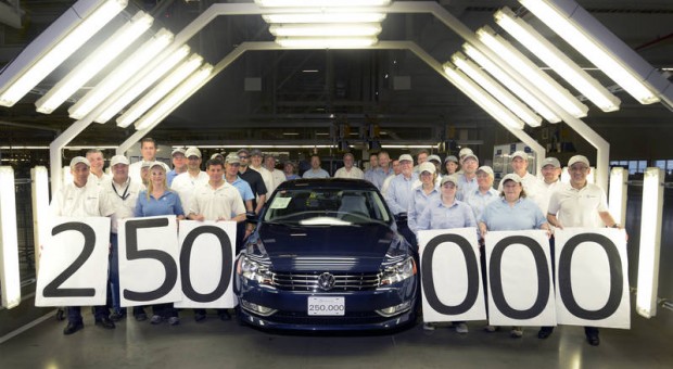 Volkswagen celebrates 250,000th Passat Sedan