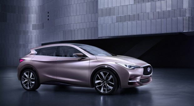 Infiniti releases first image of sleek, seductive Q30 Concept ahead of world premiere at Frankfurt Motor Show