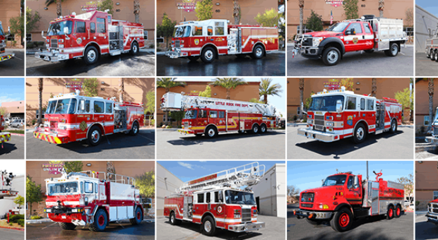 The Different Types of Vehicles Used by Firefighters