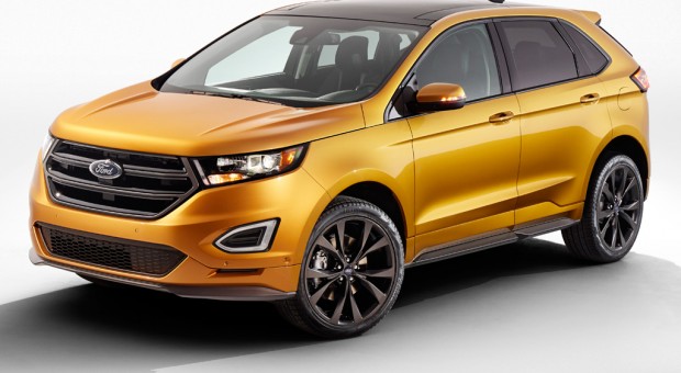 All new 2015 Ford Edge with EcoBoost Engine for US Market