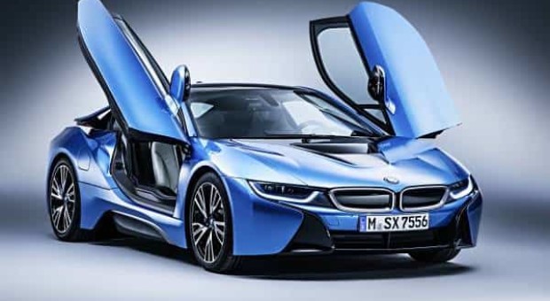 The new BMW i8 Roadster, the new BMW i8 Coupe