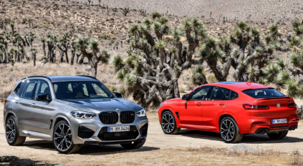 The all-new BMW X3 M and the all-new BMW X4 M